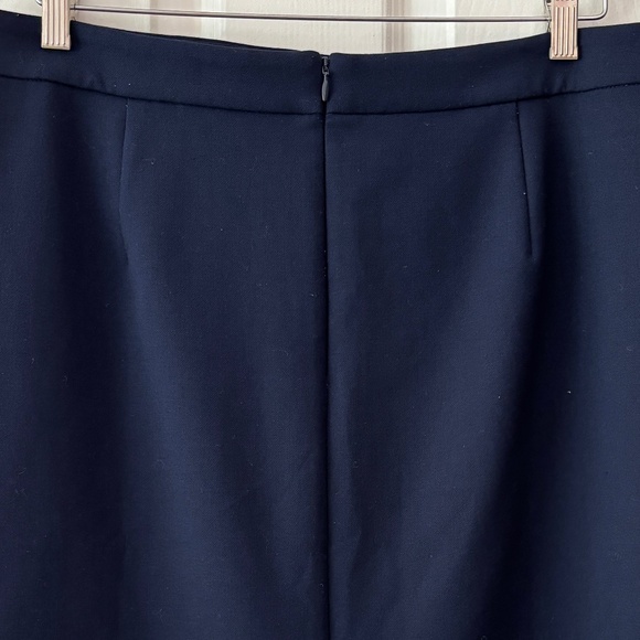 J Crew 365 No 2 Pencil Skirt - Navy Blue Size 12 - Picture 6 of 10